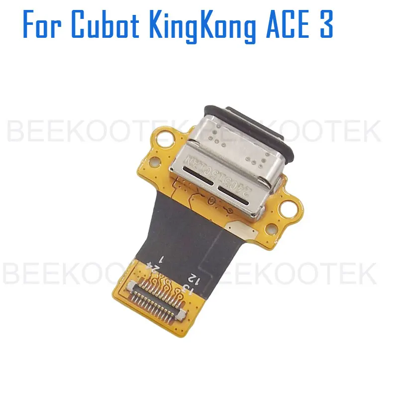New Original Cubot KingKong ACE 3 USB Waterproof Charge Port Cable flex FPC Accessories For CUBOT ACE 3 Smart Phone