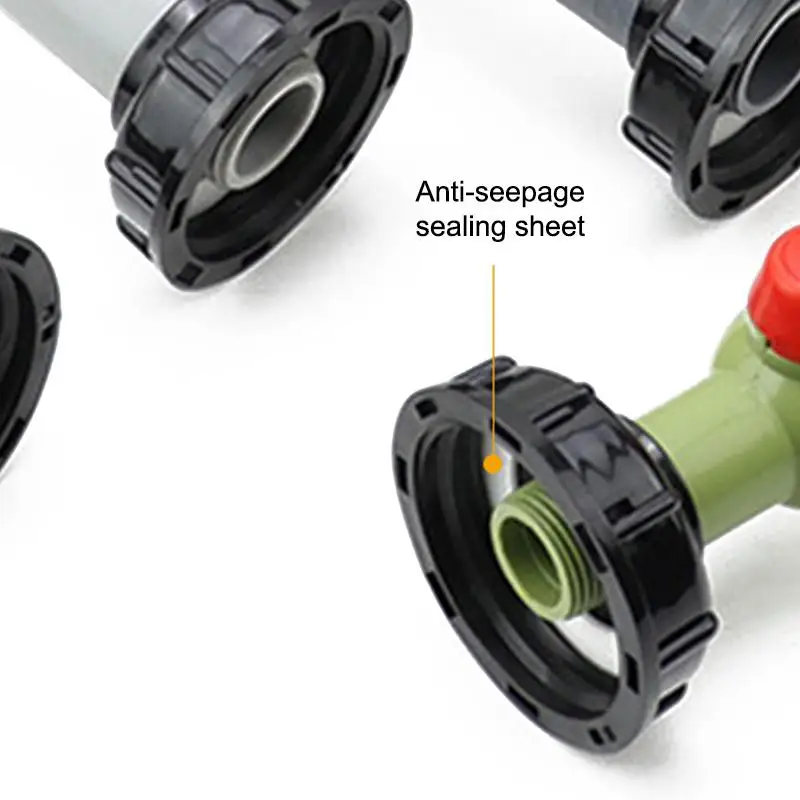 IBC-Tankventil-Verbindungsstück BPA-frei, langlebiger IBC-Tankadapter für Regenwassertransfer und Gartenschlauchnutzung – Detail 10