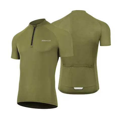 Men's Summer Cycling Sportswear, Short-Sleeved, Top-Quality Mountain Road Cycling Breathable Sportswear, Quick-Drying Sportswear