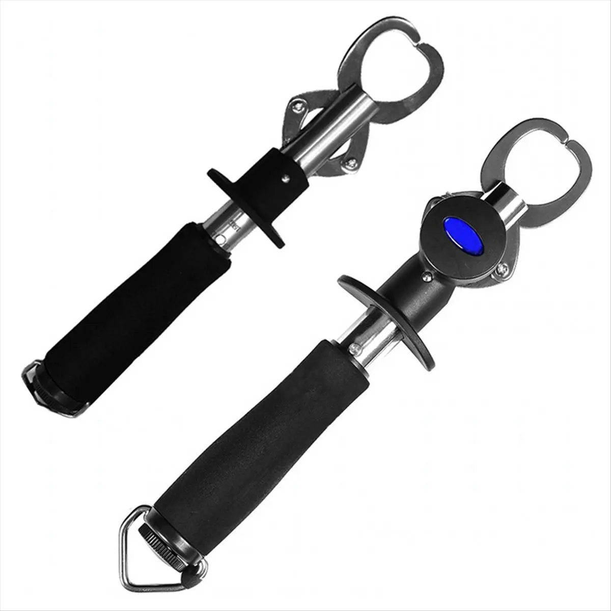 【BUYERS】Stainless Steel Belt Weigher with Ruler Fish Controller, Fish Clamp Gripper Controller Luya Fishing Gear C