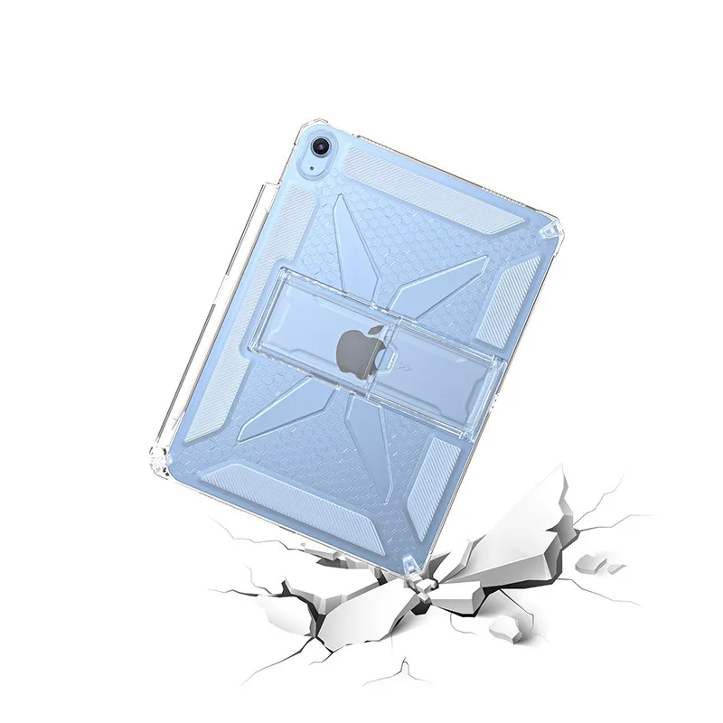 Transparent Stand For iPad Case 10th/11th Gen 10.9 Inch Tablet with Pencil Holder Compatible with A16 Model Funda Tablet Cover