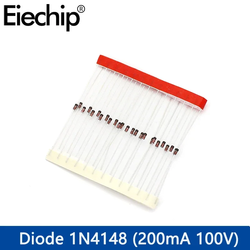 100pcs Diodes kit Rectifier Diode Fast Switching Diode Schottky Diode 1N4148 1N4007 1N5819 1N5399 FR107 FR207 1N5408 1N5822