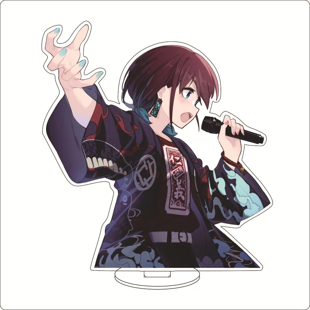 16CM Anime GIRLS BAND CRY Nina Iseri Kawaragi Momoka Awa Subaru Ebizuka Tomo Cos Acrylic Figure Stand Ornament Birthday Gifts view 3