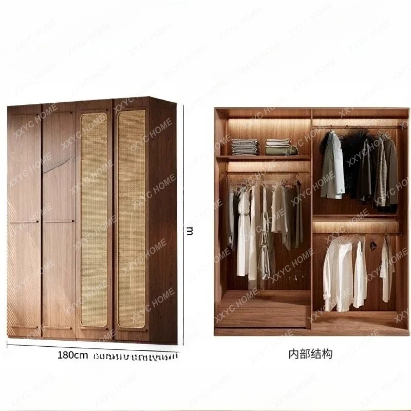 Simple Rustic Hallway Wardrobe  Essential Brown Stylish Weird Wardrobe Wooden Clothes