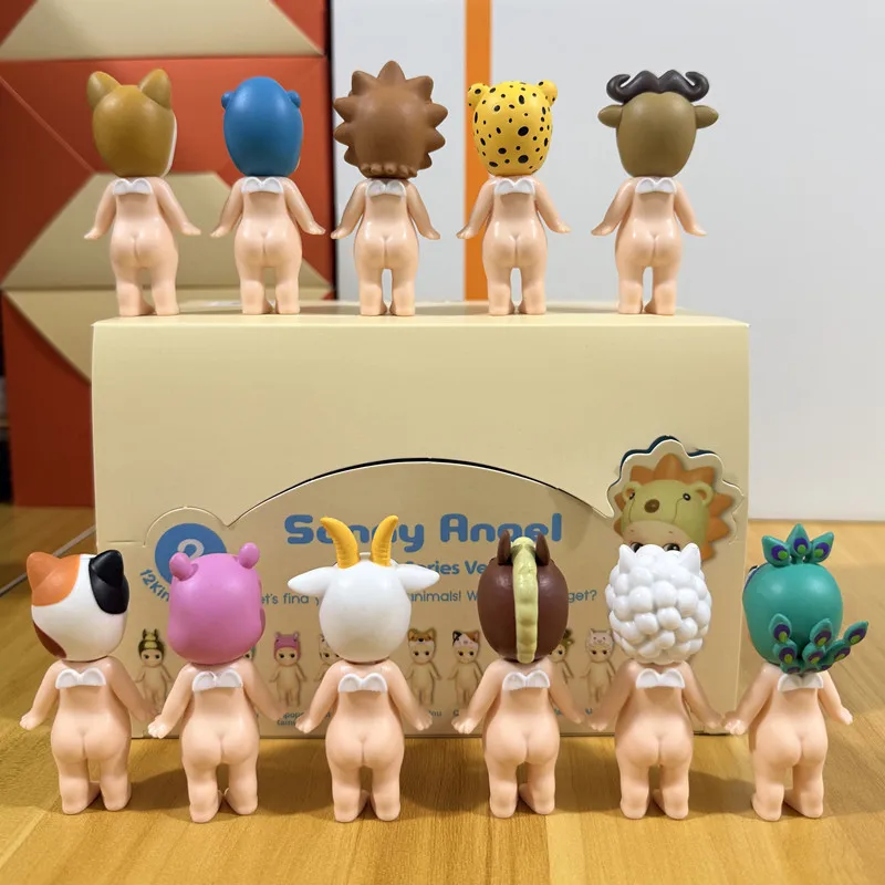 Sunshine Angel Blind Box Animal Series Birthday or Christmas Gift Standing Anime Figurine / Desktop Ornament / Model / Doll