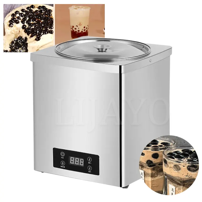 Electric Heating Pearl Sago Taro Ball Insulation Pot Stainless Steel Insulation Pot Large Capacity Milk Tea Shop