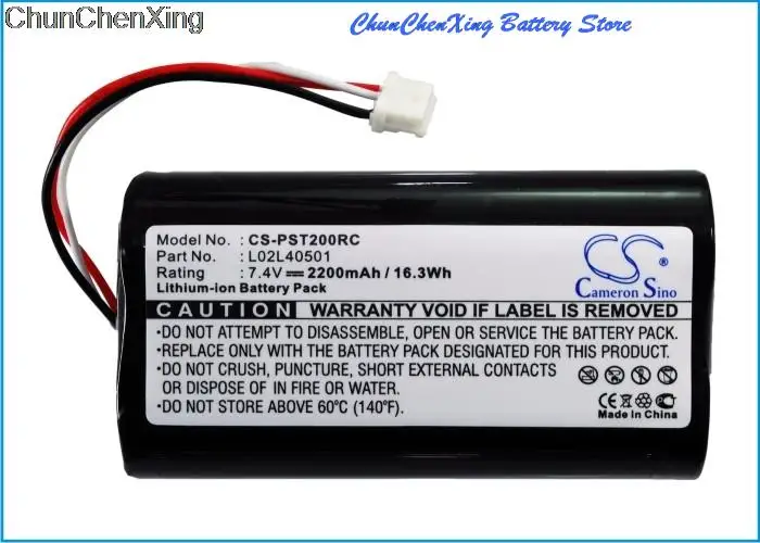 

Cameron Sino 7.4V 2200mAh Speaker Battery 2200-07803-001, L02L40501 for Polycom SoundStation 2W, 2W EX, SK45L1-G +TOOL