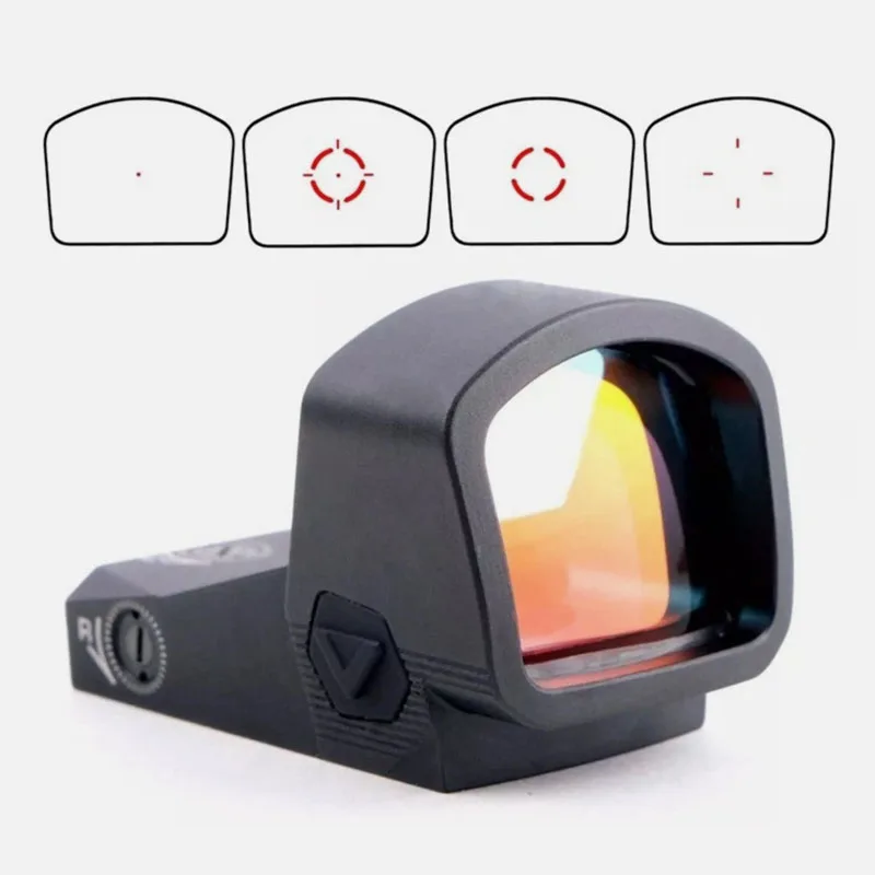 Swampfox Justice II Red/Verde Dot Sight 1x30mm 6MOA Multi-Reticle RMR pegada