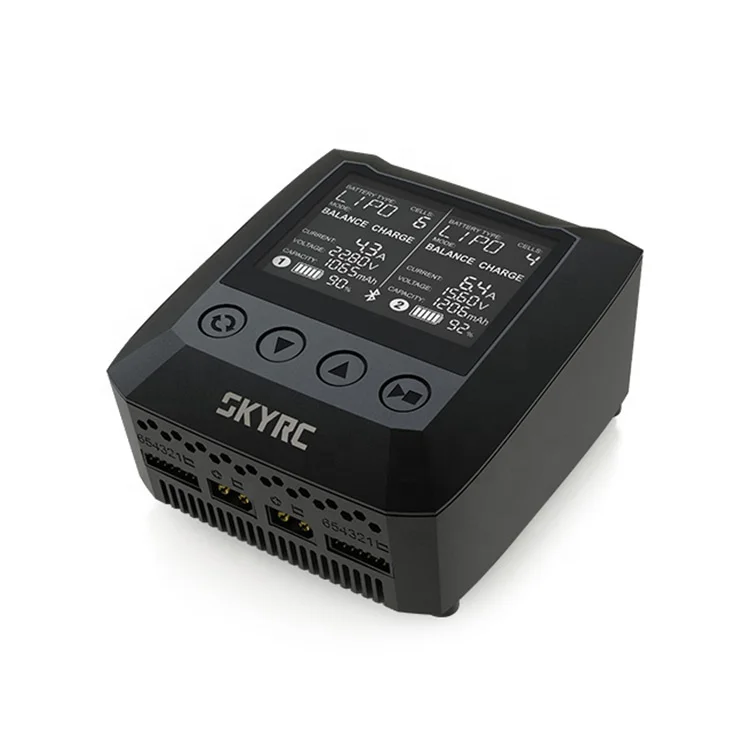 Original for SKYRC B6 Nano DUO 2x100W 15A AC Electric Smart Battery Charger Discharger Supports SkyCharger APP for RC Models Dro