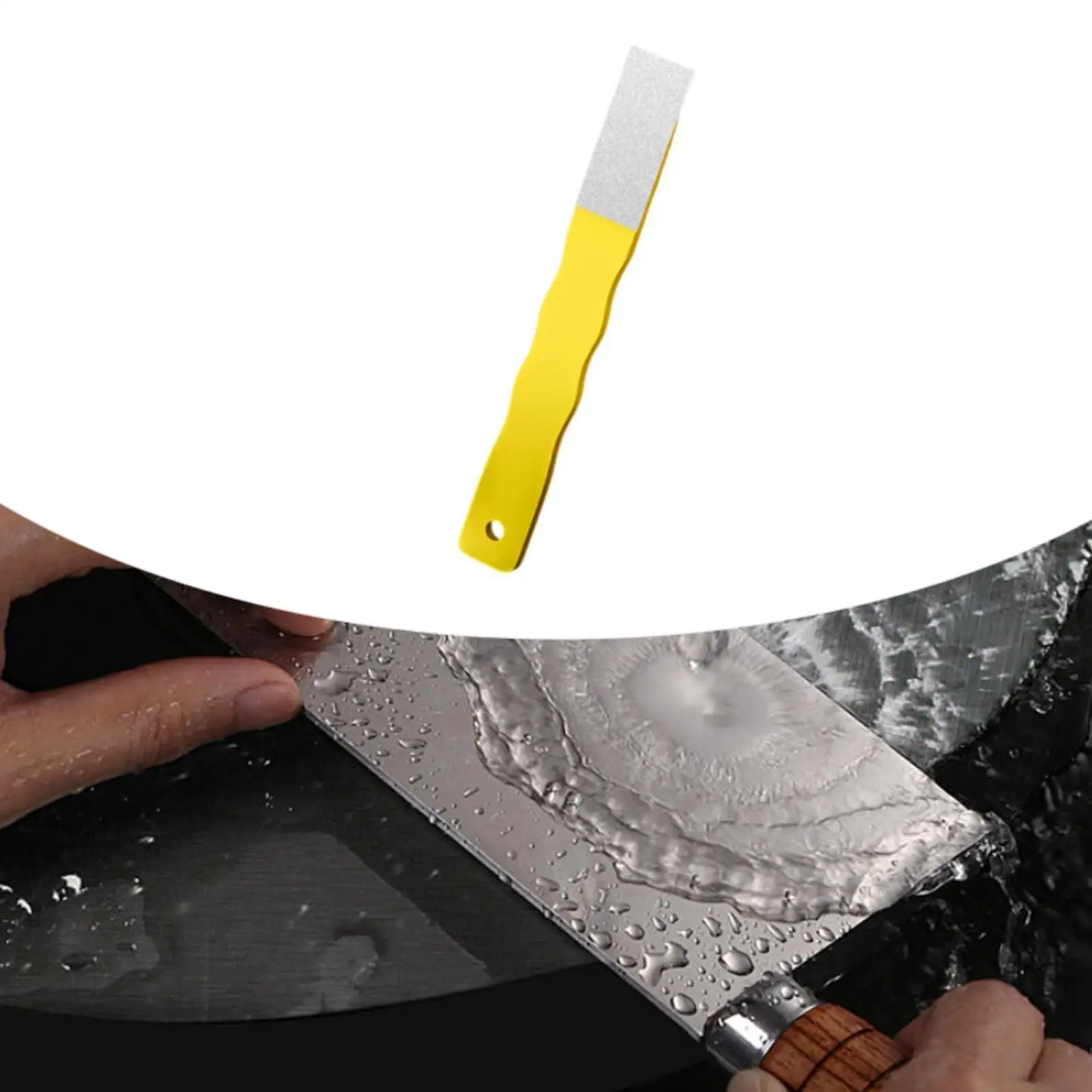 Knife Sharpener Mini Hone Household Edge Opening Tool Professional 220 Grits for Drills Hunting Farm Tools Hatchet Axe view 6