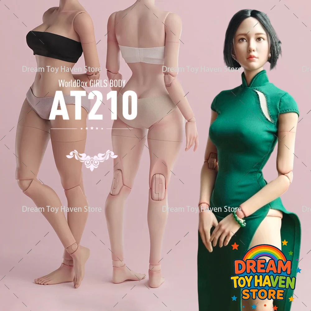 ตุ๊กตาแอ็คชั่นฟิกเกอร์หญิง Original Worldbox AT210 ขนาด 1/6 ความสูง 27 ซม. ข้อต่อขยับได้ดีเยี่ยม