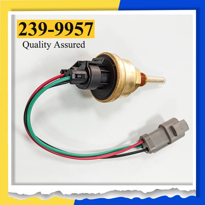 Water Temperature Coolant Sensor 239-9957 2399957 For Excavator 3126B 3306 3406E 3412E 3508B 3512 Engine C15