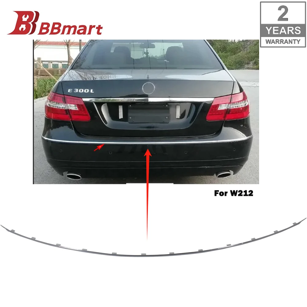 A2128852021 2128852021 BBmart Auto Parts 1pcs Rear Bumper Trim For Benz W212 Car Accessories