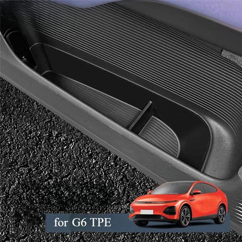 

Портативный ящик для хранения боковой двери автомобиля, органайзер для ручки передней и задней двери, органайзер для уборки для Xpeng G6 2023 2024, автомобильные аксессуары