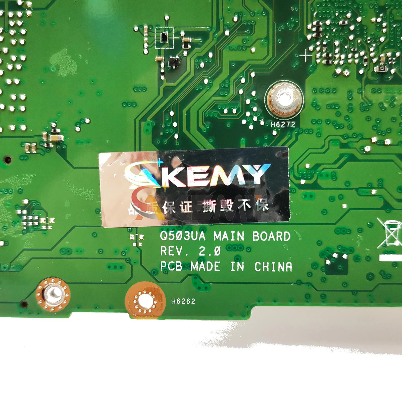 Q503UA Laptop Moederbord Voor ASUS VivoBook Q503UA Q503U N543UA Notebook Moederbord Met i3 i5 i7 CPU 100% testen OK snelle verzending