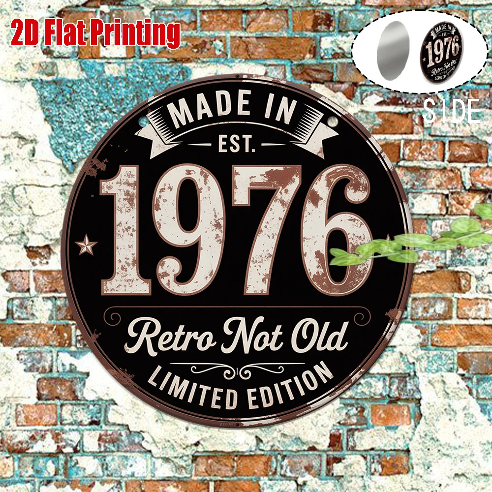 2D Flat, 1pc 1976 Vintage Meta - Vintage Collectible Plates ulasan dan harga