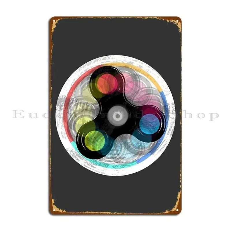 Fan Of Blues Vocal The Vintage The Band Music King Quote Spinners School Metal Sign Poster Cinema Print Club Bar Tin Sign Poster