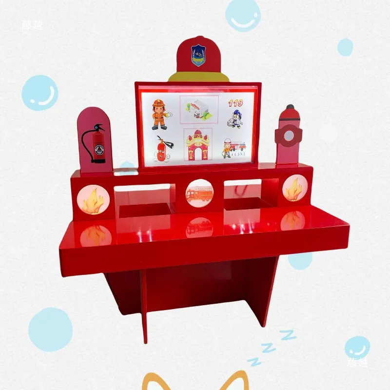 

Playing house indoor amusement equipment commercial food table Playing house supermarket beauty children's scene park