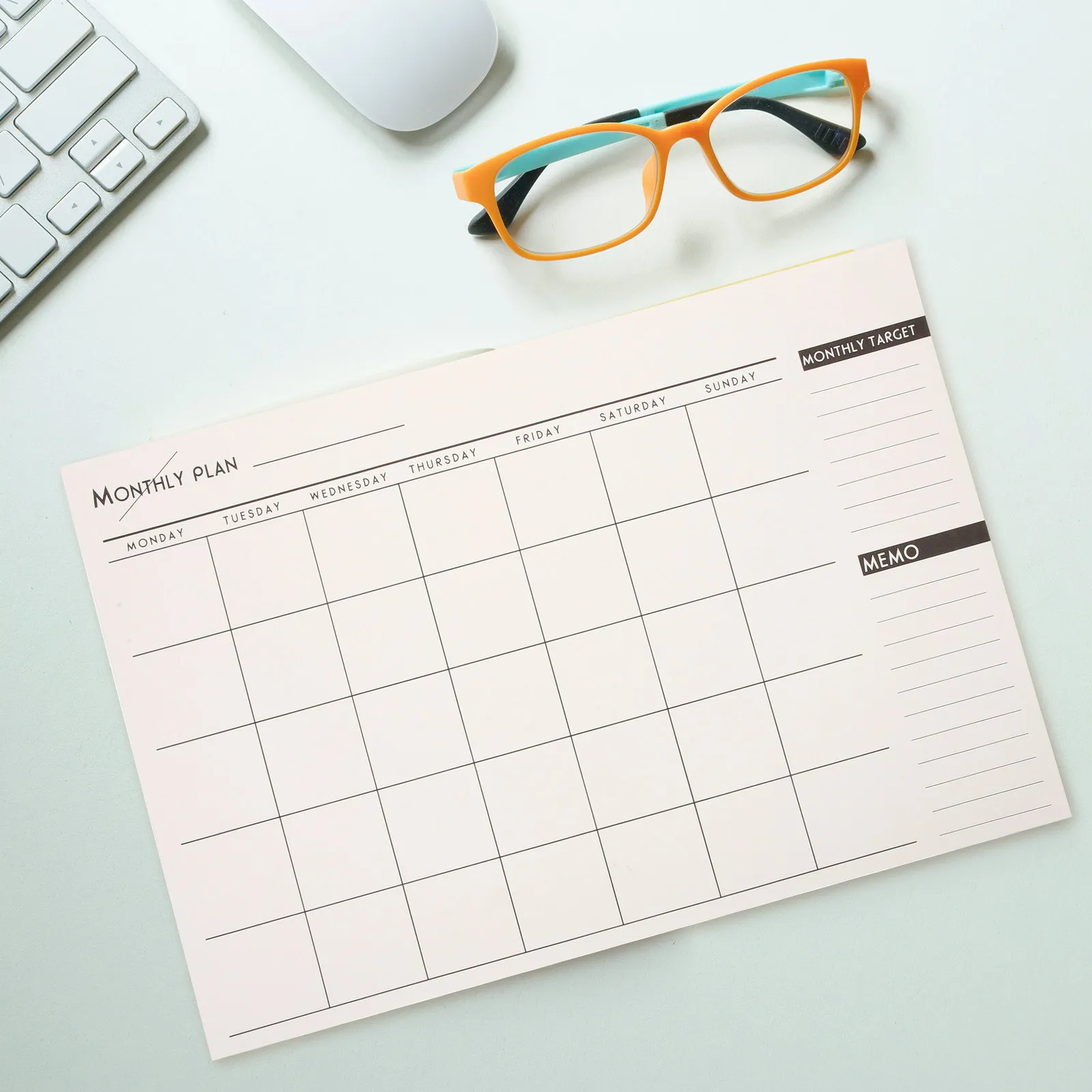 

12 Pcs Plan Book List Notepad Calendar Notebook Monthly Yearly Planner Daily Annual