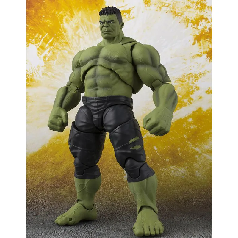 Shfiguards Thanos Figma 271 Hulk Avengers Infinity War joint Action Figure mobile BJD modello da collezione giocattoli regali per bambole