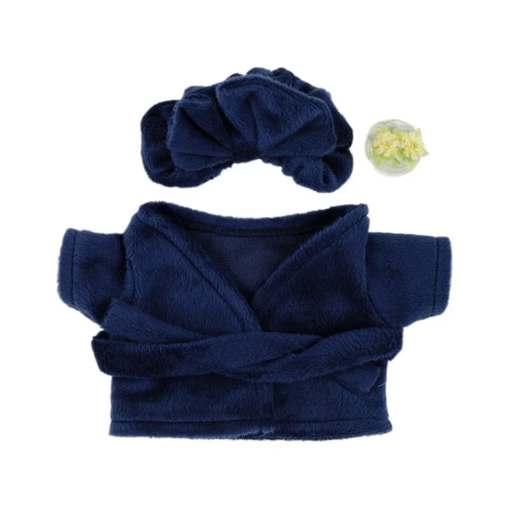 Plush Tie Bathrobe Sleepwear Fit Multi-size Cotton Doll Various Solid & Animal Print Casual Home Separate Outfit