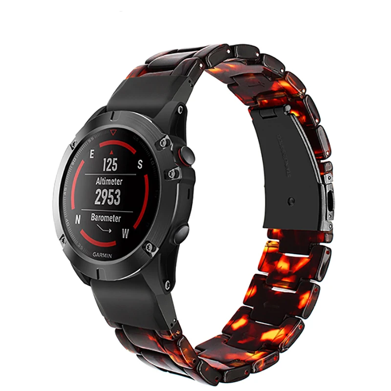 22 26 مللي متر الراتنج حزام ل Garmin Fenix5 6 7 Instinct1 2 سريعة صالح معصمه Fenix5X 6X 7X 3/3 HR/D2/أصل MK1 Tactix الرياضة الفرقة