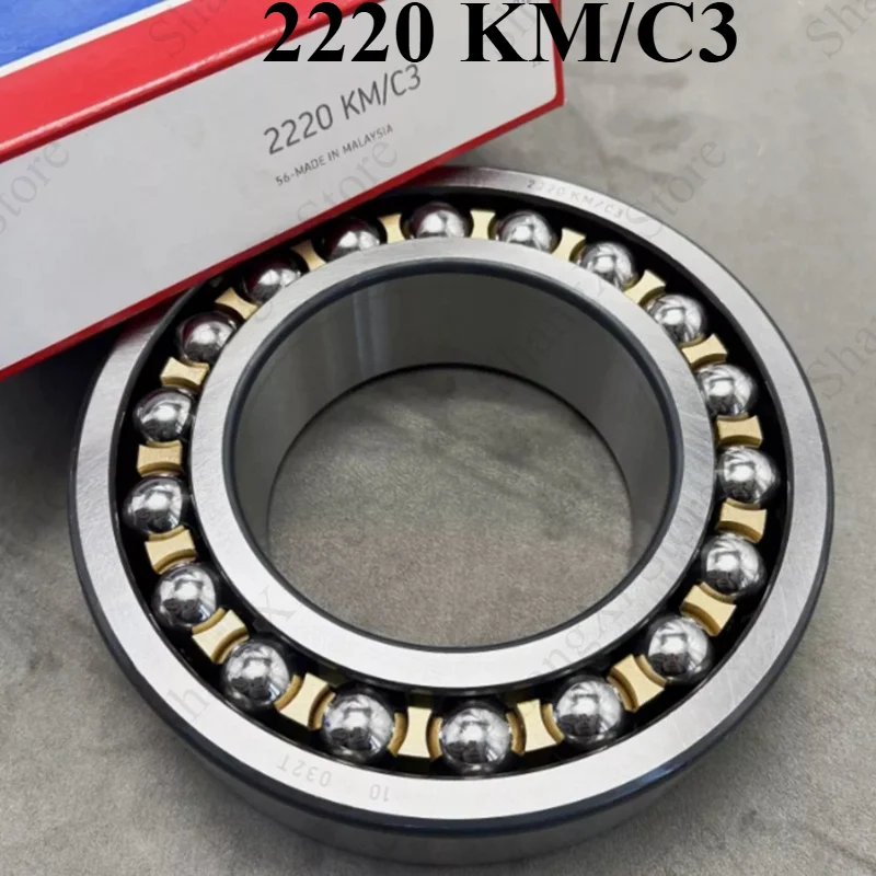 1PC Brand New 2220 KM/C3 Self Aligning Ball Bearing 100x180x46mm Fast Delivery