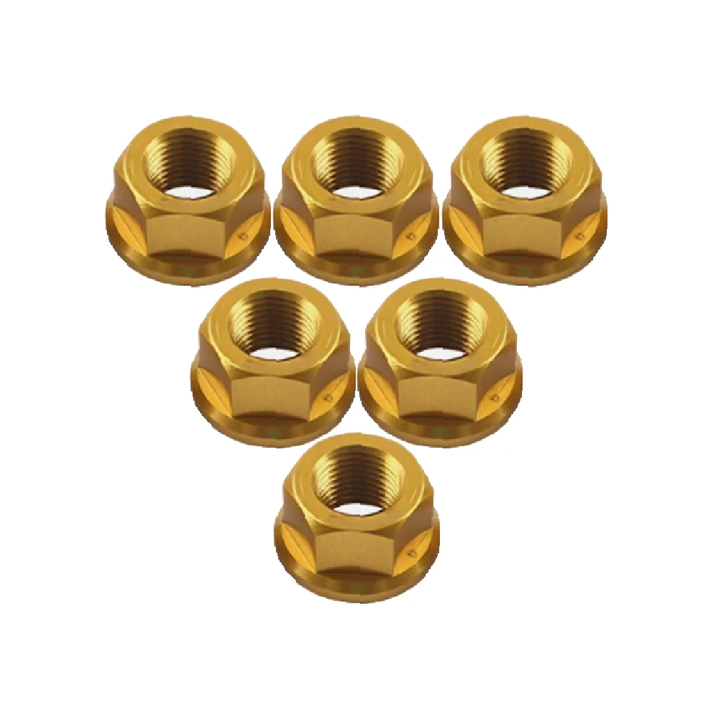 Fits for Ducati V4 V2 Panigale 955 1199 1199S 1299 1299S 2013-2024 6pcs Motorcycle Refit Rear Sprocket Flange Cover Fixed Nut