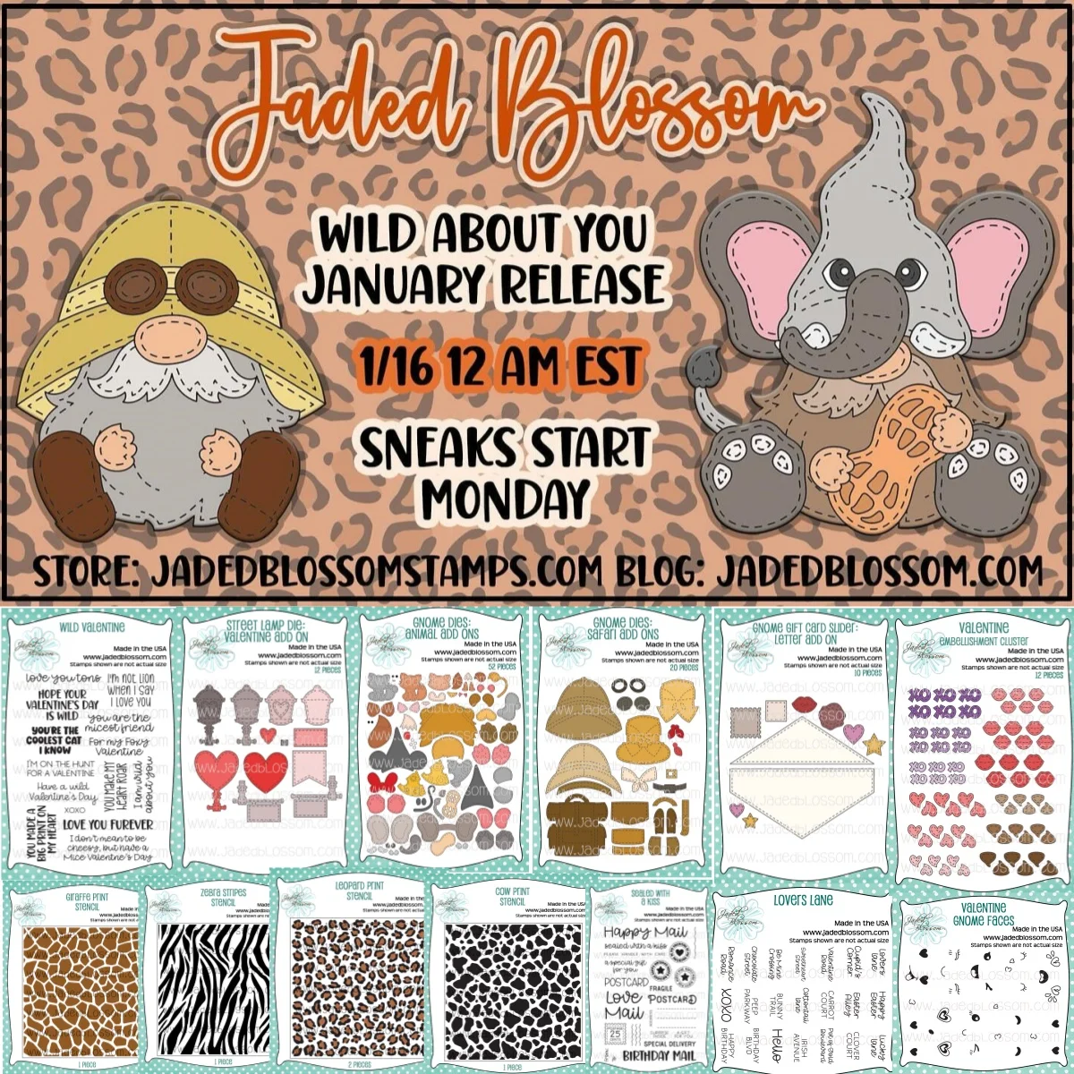 Гном, дикие животные, новые трафареты и штампы, трафарет на день Святого Валентина XOXO, сделай сам, открытка, альбом для вырезок, тисненая бумага, альбом, новинка 2023 г.