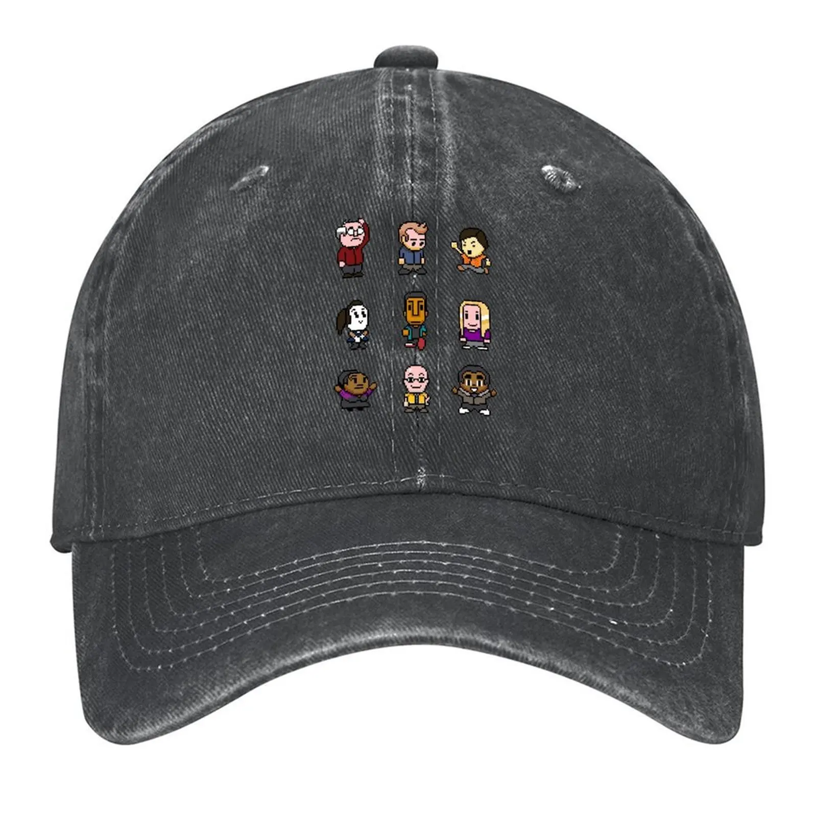 

community bit character Baseball Cap Christmas Hat sun hat Mountaineering Golf Cap Men Golf Wear Women's