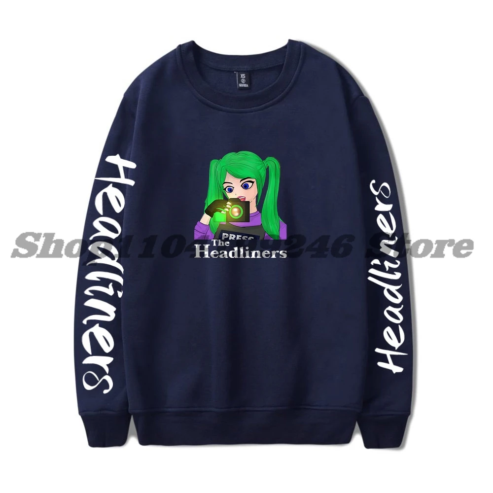The Headliners Game Merch س الرقبة Crewneck البلوز عادية كم طويل البلوز الرجال/النساء Style1