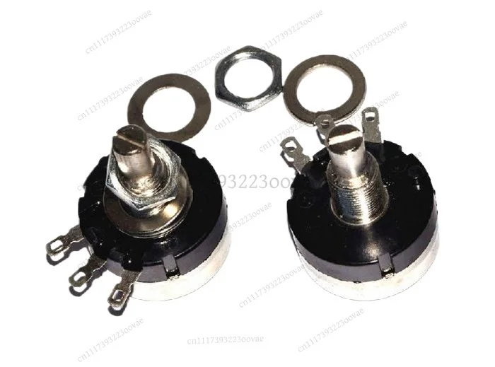 LF-RV24YN20S Potentiometer 100R-1M Ohm Variable Resistor Rotary Pot with Knob and Dial Scale Ring