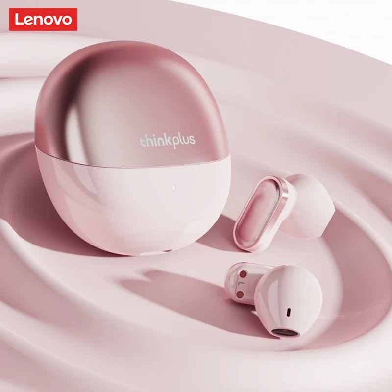 سماعات أذن Choice Lenovo LP19 Pro TWS مطورة بتقنية البلوتوث 5.4 رقاقة، سماعات أذن طويلة التحمل ومتوافقة تمامًا مع سماعات أذن للياقة البدنية