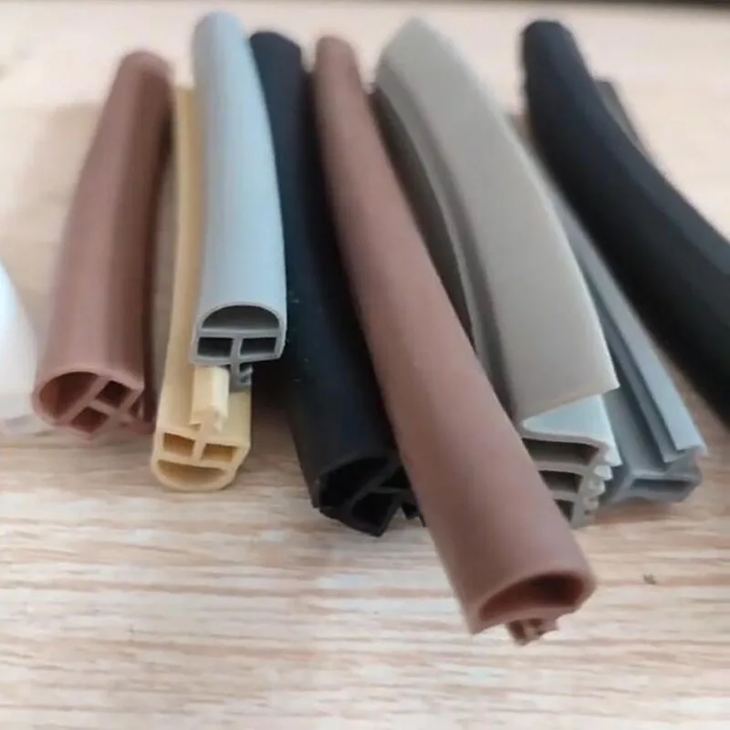 5M Soundproof Anti-collision Strip For Room DoorAdhesive Seal Strip Buffered Frame Thickened Door Seam Self-Adhesive