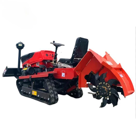 Rotary Tiller Manufacturers Factory direct sale Rotary Tiller Machine Crawler Track Rotary Cultivator