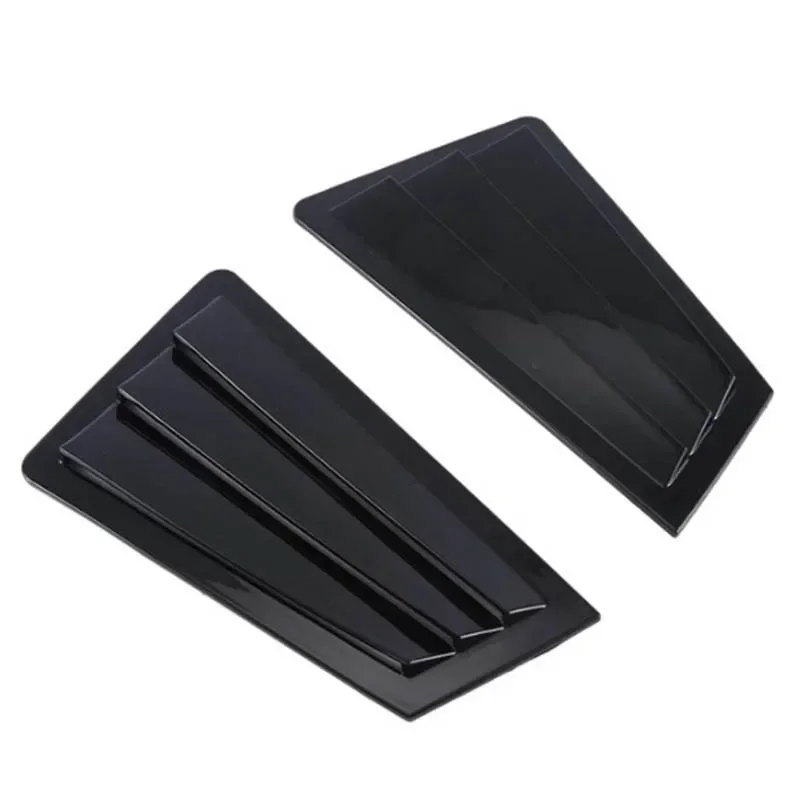 For Mazda 3 Sedan 2003-2008 Rear Window Louver Shutter Cover Side Vent Trim Windshield Decoration Cover Car Accessories