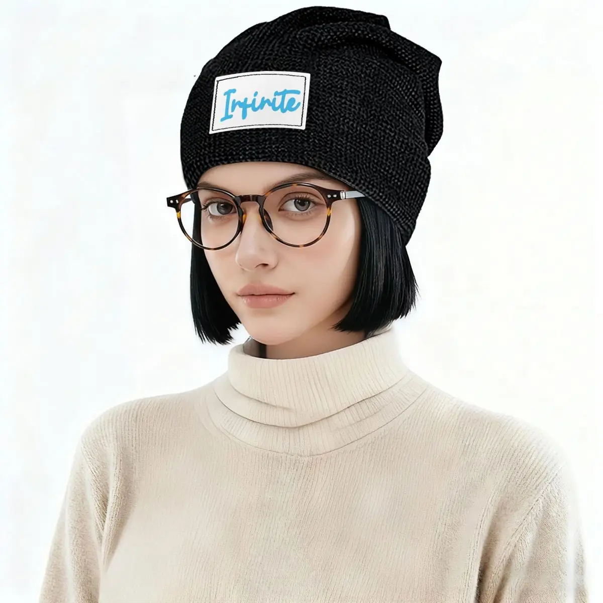 Caylus Merch Infinite Warm Fleece-Lined Cap Fashion Bonnet Hat Autumn Winter Outdoor Beanies Hats for Unisex Adult