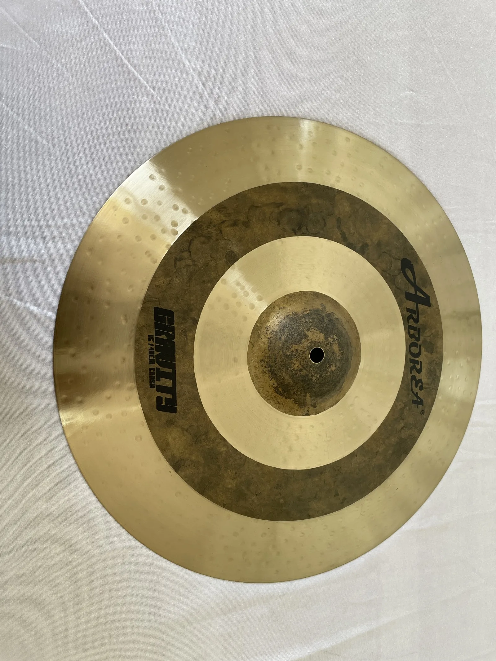 Arborea Professional Cymbal-Gravity Series Crash Cymbal 14-19 inch Bronze Cymbal for Drum Player Percussion Music Instrument