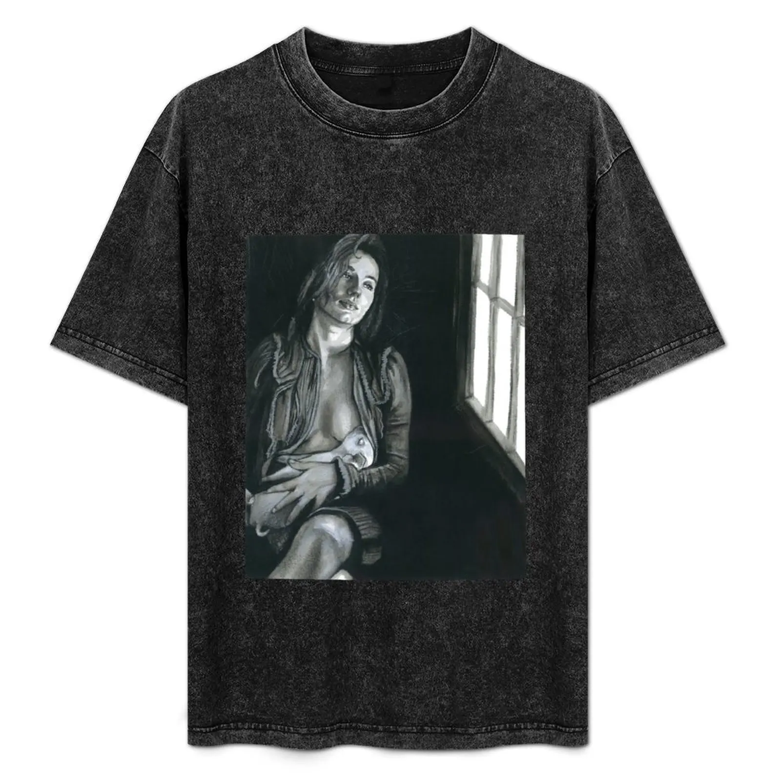 

Pele - A Portrait of Tori Amos T-Shirt Basic Daily Outfit Short Sleeve Tee