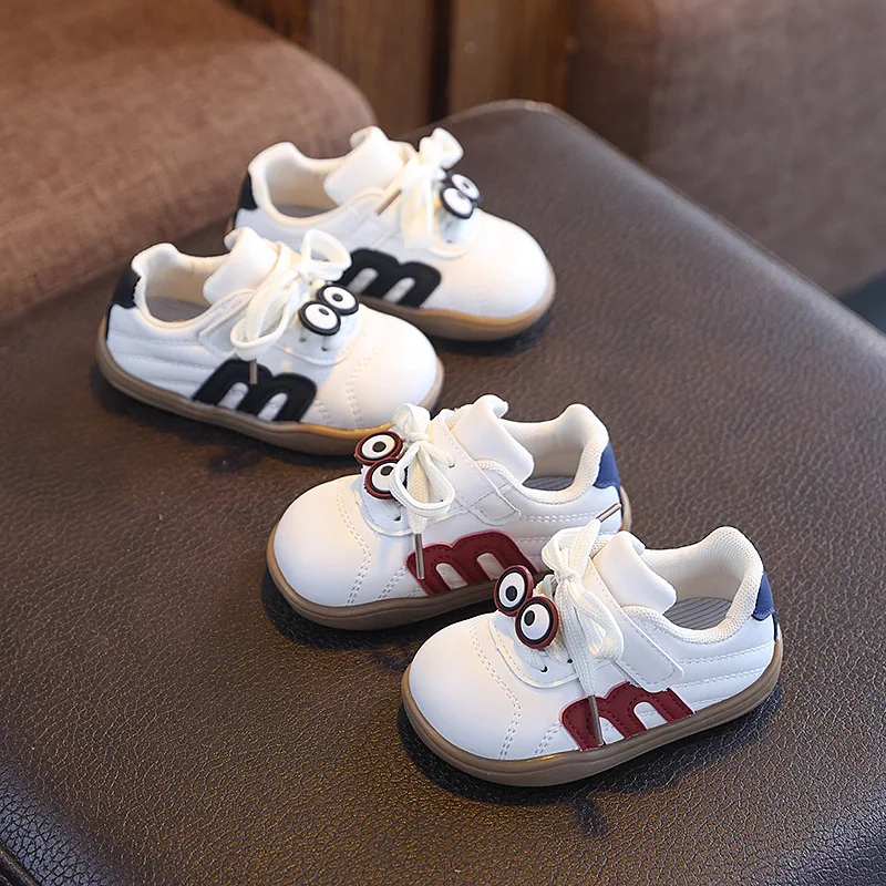 2026 Hot Selling Spring And Autumn Baby Unisex First Walking Indoor Outdoor Toddler Shoes For High Quality PU Leather 16-30