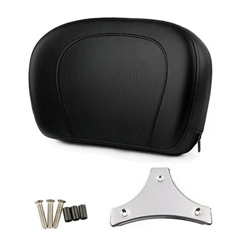 A11M-Motorcycle Sissy Bar Passenger Backrest Pad For -Davidson 1997-2022 Touring Electra Glide Road King Street Glide Mode