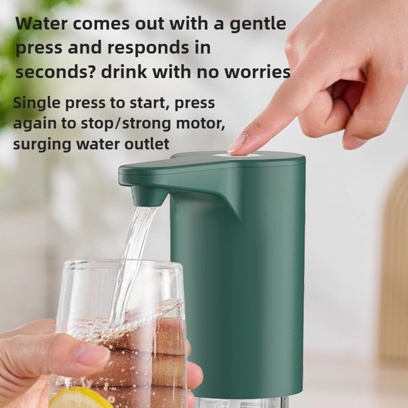 3,7 В автоматический диспенсер для бутилированной воды, электрический водяной насос, универсальные диспенсеры для воды, розетка в один клик, беспроводной дом, открытый