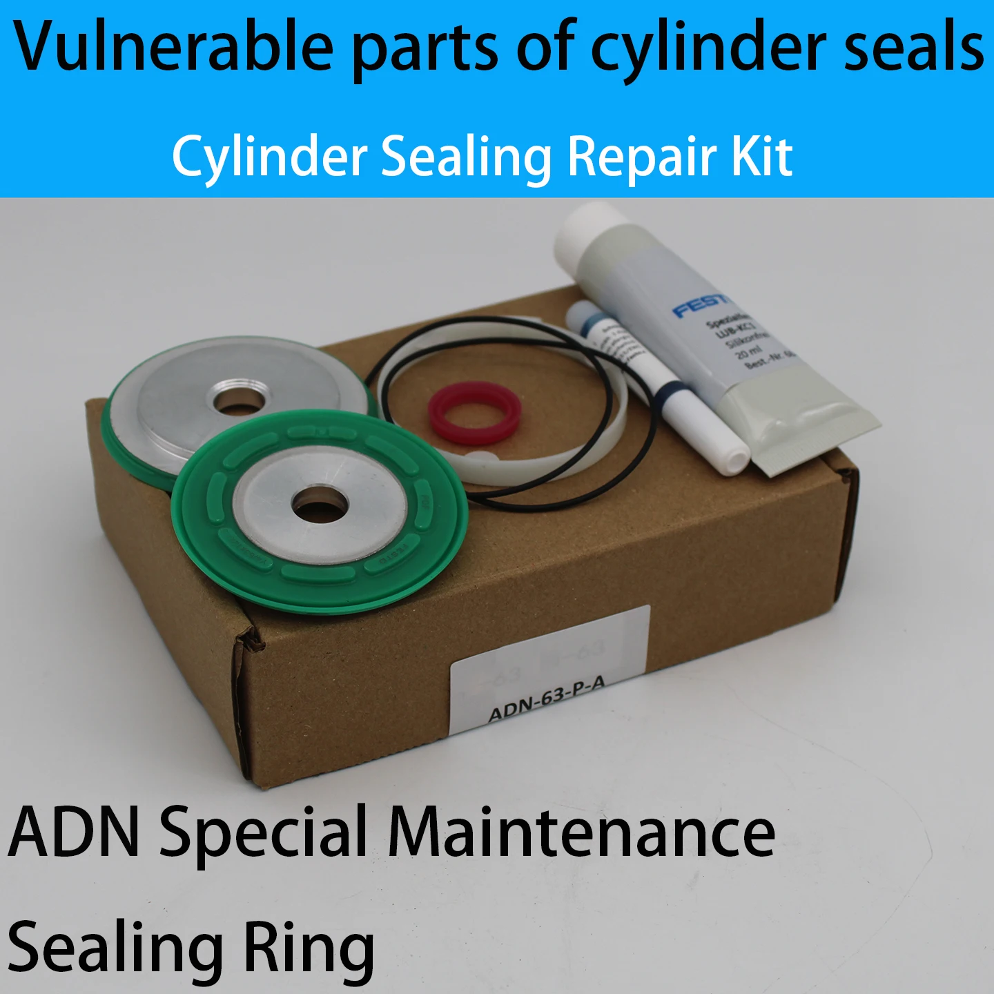 FESTO Cylinder Sealing Repair Kit ADN-12-16-20-25-32-40-50-63-80-100-125-A-P-A,ADNGF-AEN,Special Maintenance Sealing Ring
