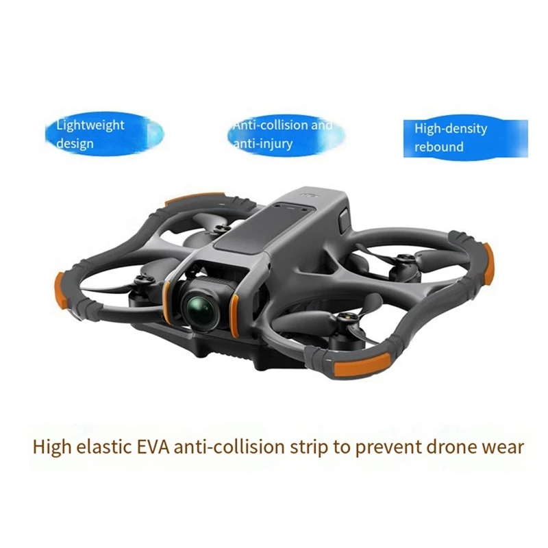 

A99E-для DJI AVATA2 Рамка для предотвращения столкновений Защитная рамка для дрона Пропеллеры Защитные протекторы Безель Бампер
