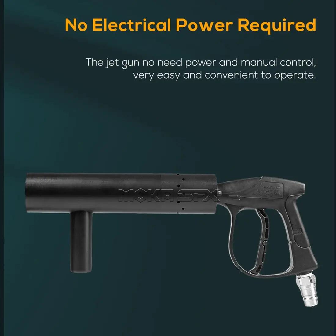 MOKA SFX Stage Effect Co2 Gun Jet Machine Handheld Co2 Effect Gun High Pressure DJ Co2 Jet Gun For Event Disco Concert  Club