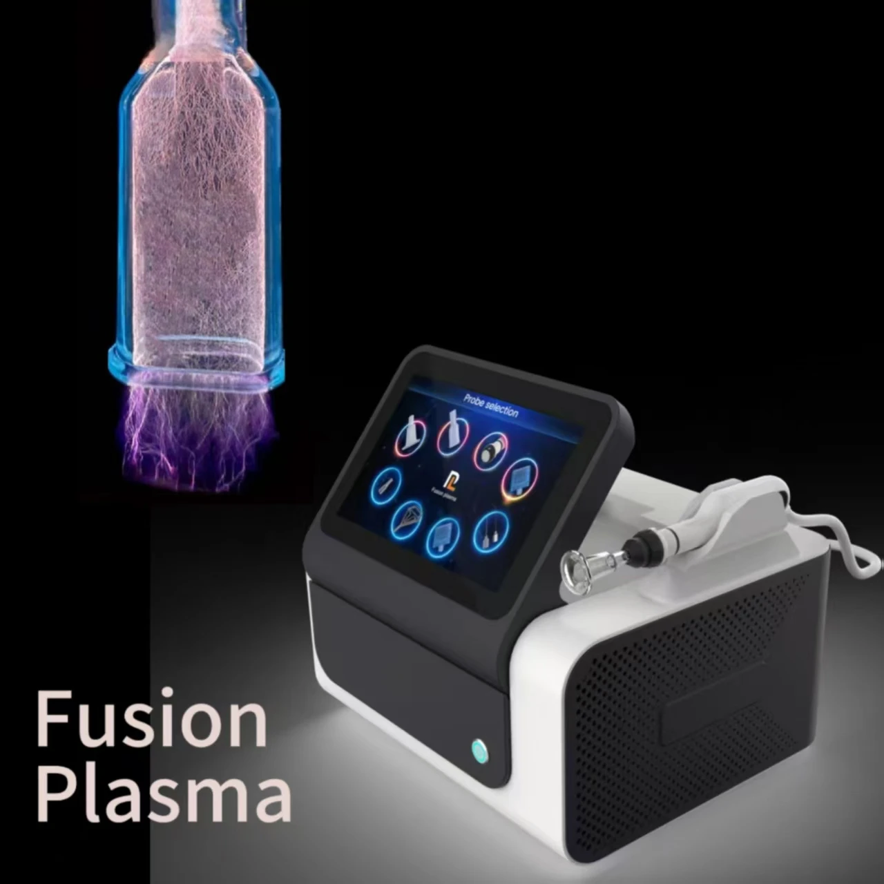 

New Technology 8 in 1 Acne Treatment Collagen Regeneration Cold Plasma Machine Fusion Plasma