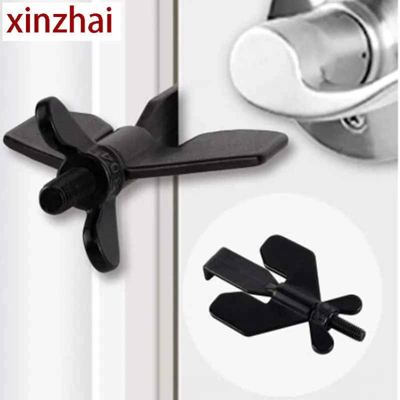 Portable Door Blocker Anti-theft Door Block Door Lock Travel Home Interior Door Blocker Anti-theft Bolt Door Stopper