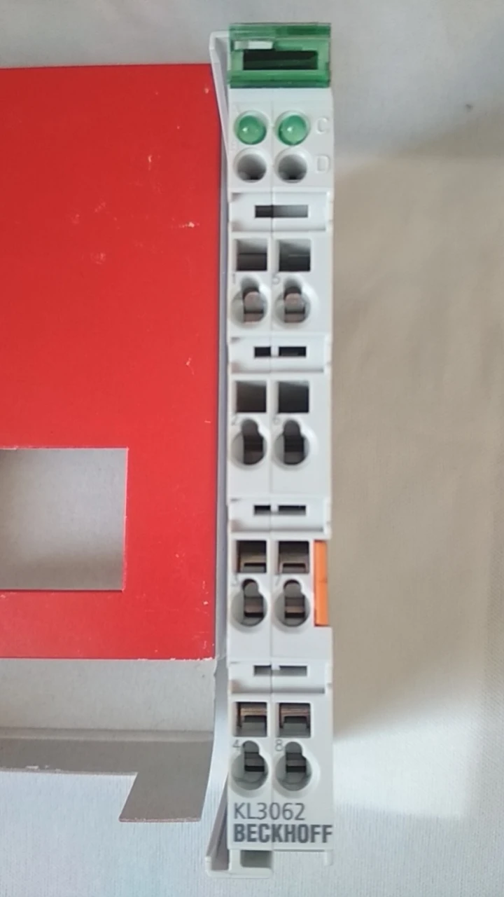 New Original Beckhoff module KL3062 2 channel simulation input, voltage, 0 ... 10V, 12 bits