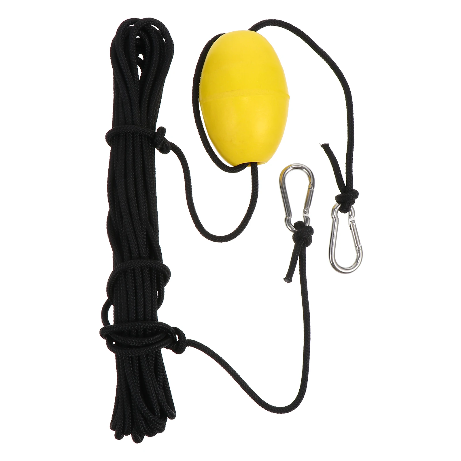 

Nylon PVC Float for Kayak Boat Lightweight Compact Professional Durable Yellow Fishing Marine Rope Tow Line Drift Anchor Buoy