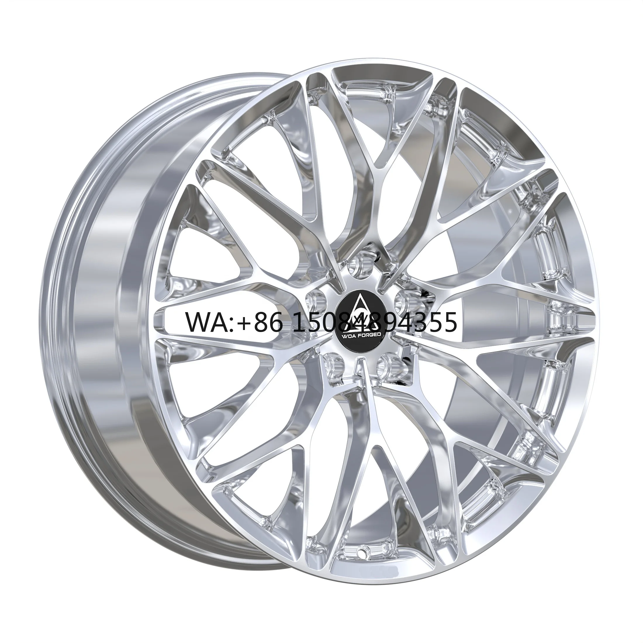 

Forged Wheels P200 19 Inch 5 Hole 6061T6 Custom Alloy Rims Wheels Polished Fit for Car Refitted Wheel Hub